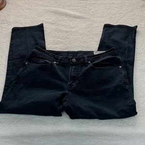 JACKSON Black Straight Stretch Jeans